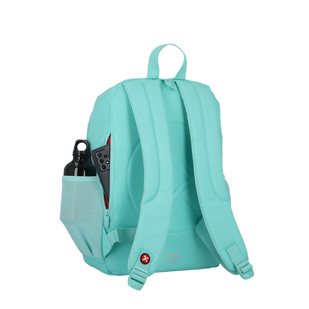 Mochila para notebook mujer Queens 15.6'' menta