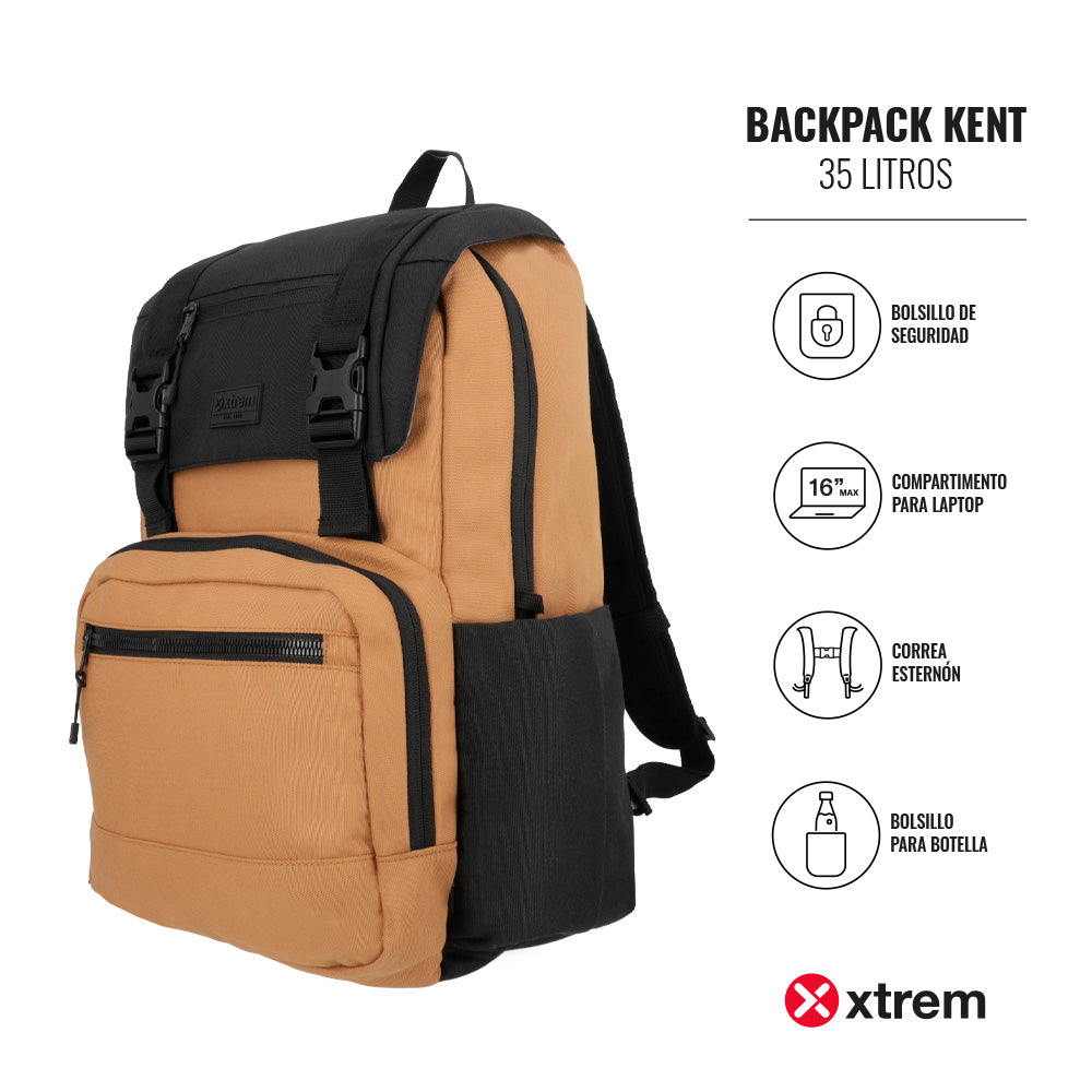 Mochila Kent 4Xt Ligth Brown L