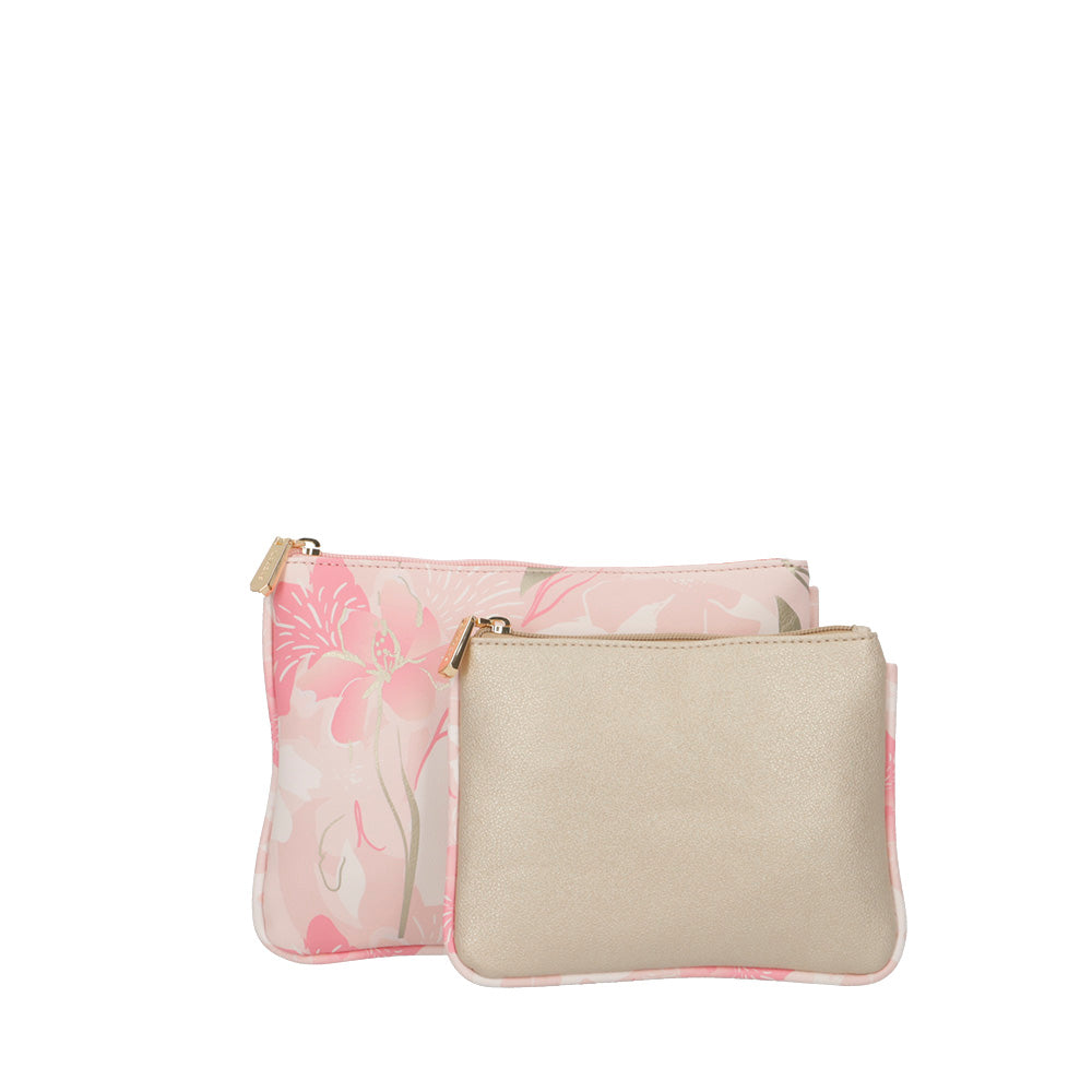 SET X 2 COSMETIQUEROS MIAMI FW24 ROSA