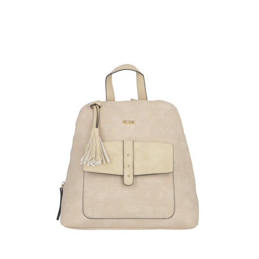 Mochila Parma Blanca Mediana