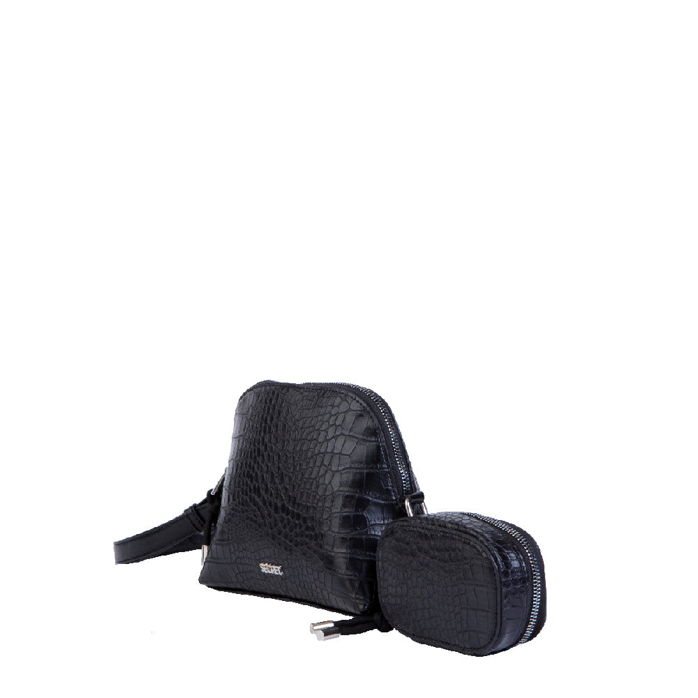 Cartera Clásica Calgary Negra