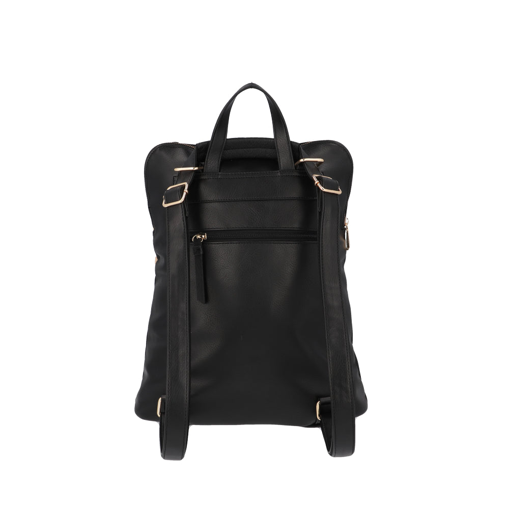 Mochila Notebook Mujer Secret Suiza Negra XL