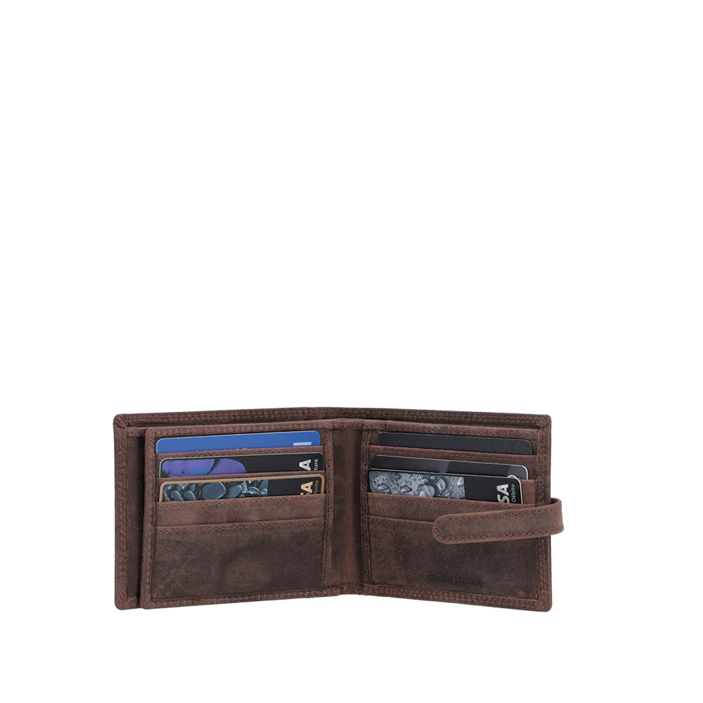 Billetera Genova 16 605 Marron M