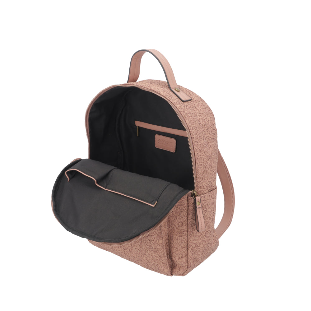 Mochila Mumbai Rosada Grande