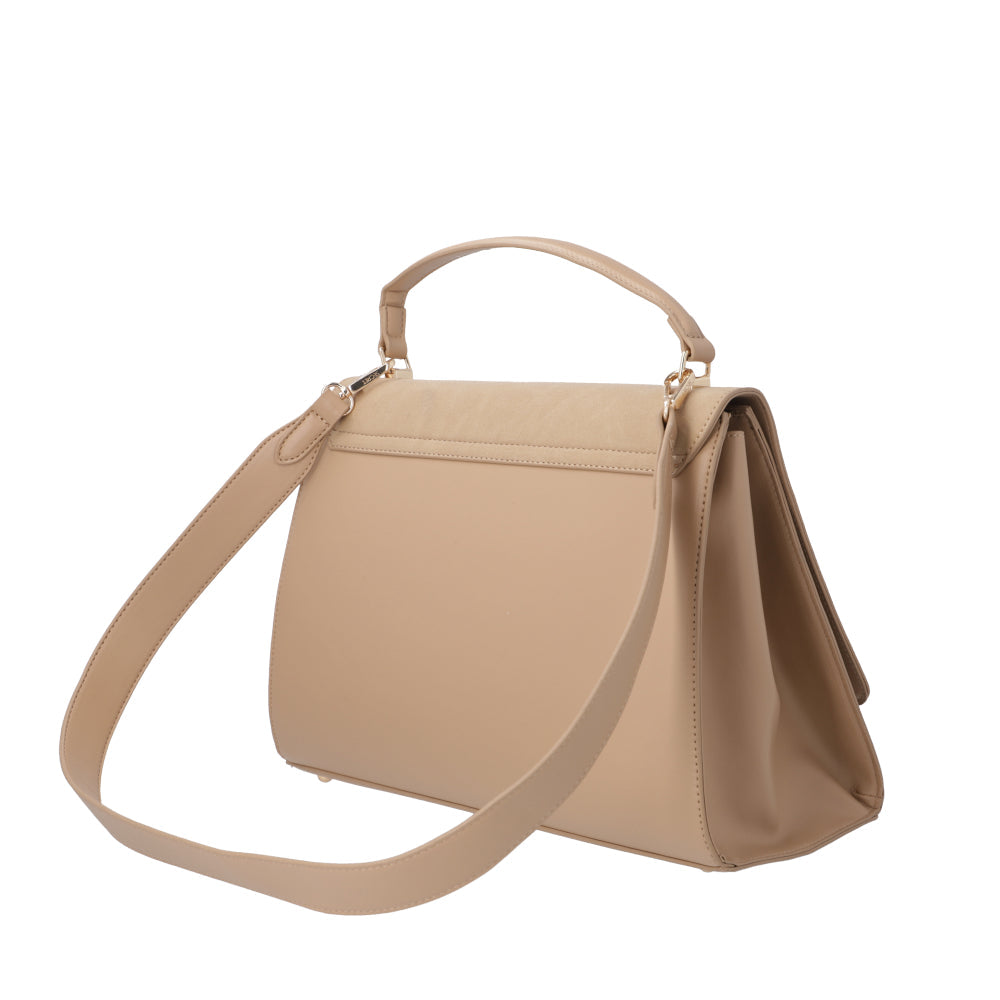 Cartera Bandolera Ibiza Beige Mediana
