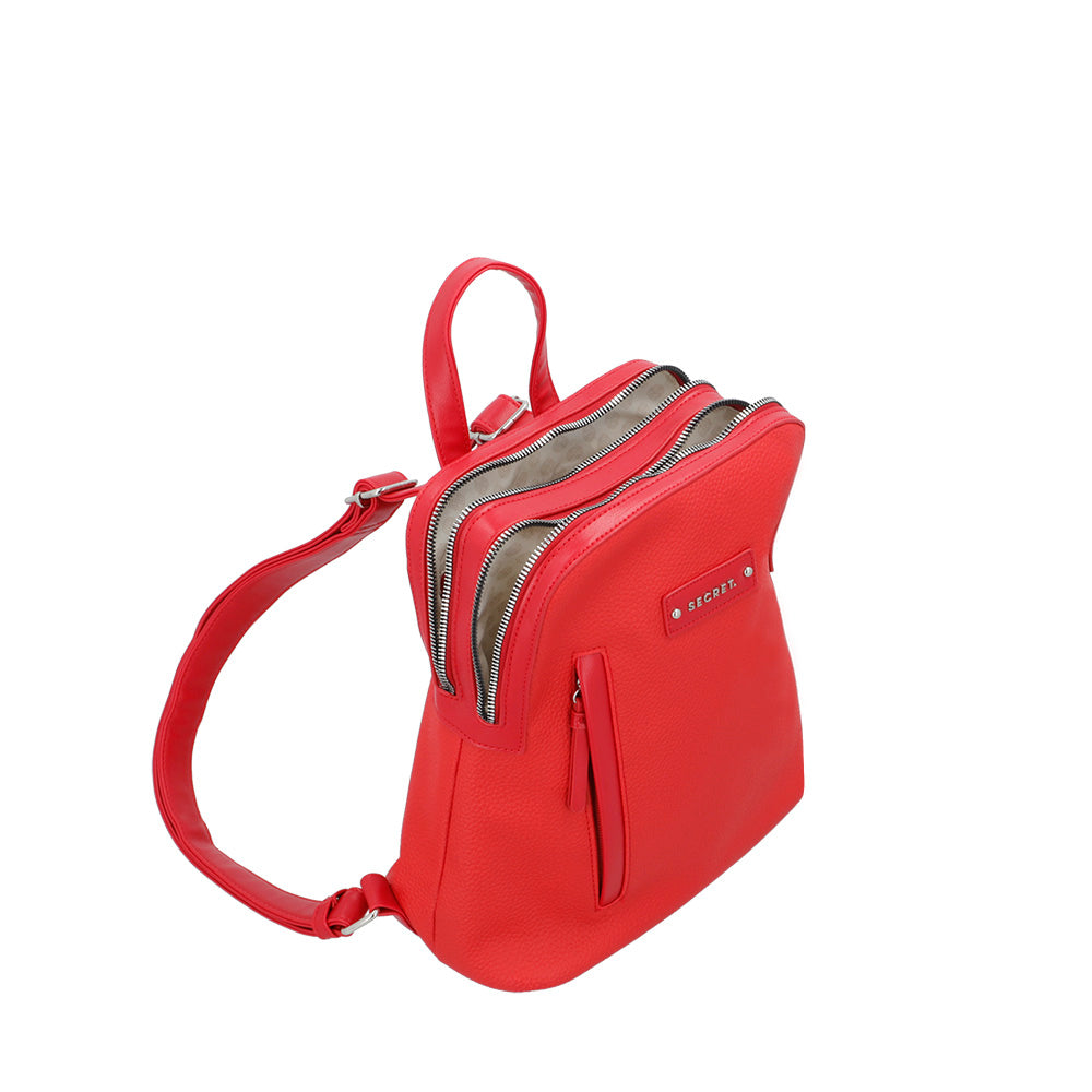 Mochila para mujer Letonia roja M