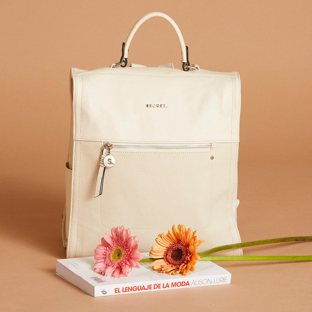 Mochila Melrose beige L