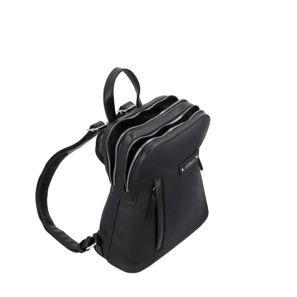 Mochila para mujer Letonia negra M