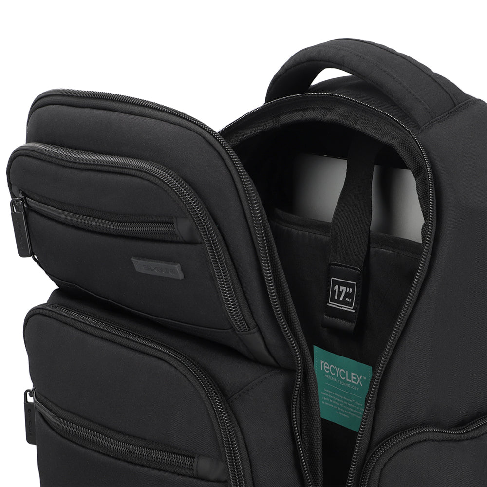 Mochila para notebook Banker negra 17"