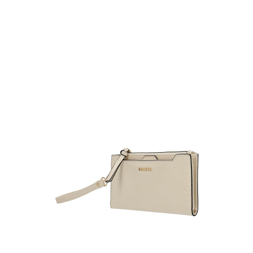 BILLETERA EVORA FW24 BEIGE L