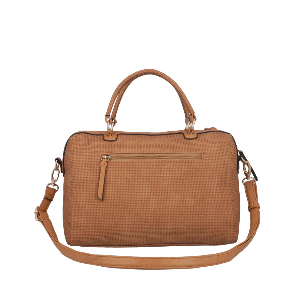Cartera de Mano Parma Café Mediana