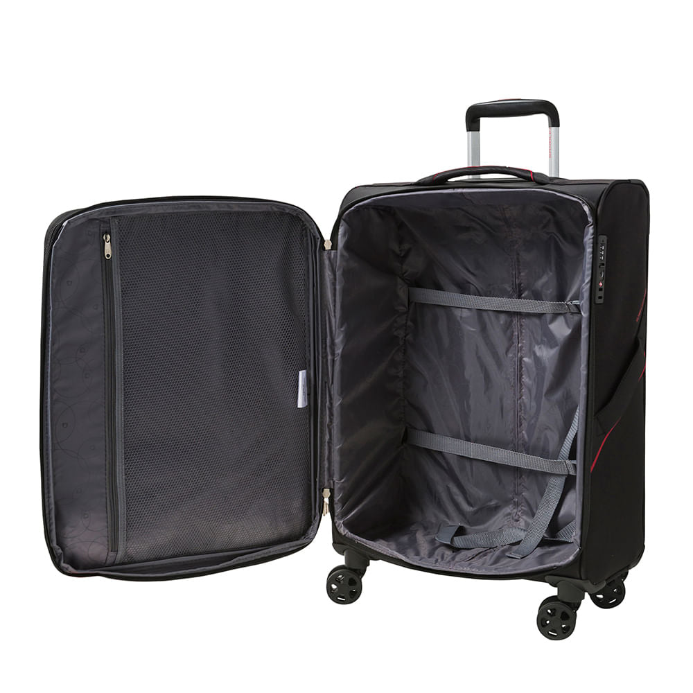 Maleta Vancouver Sx Spinner 24 Black M 69 Lts