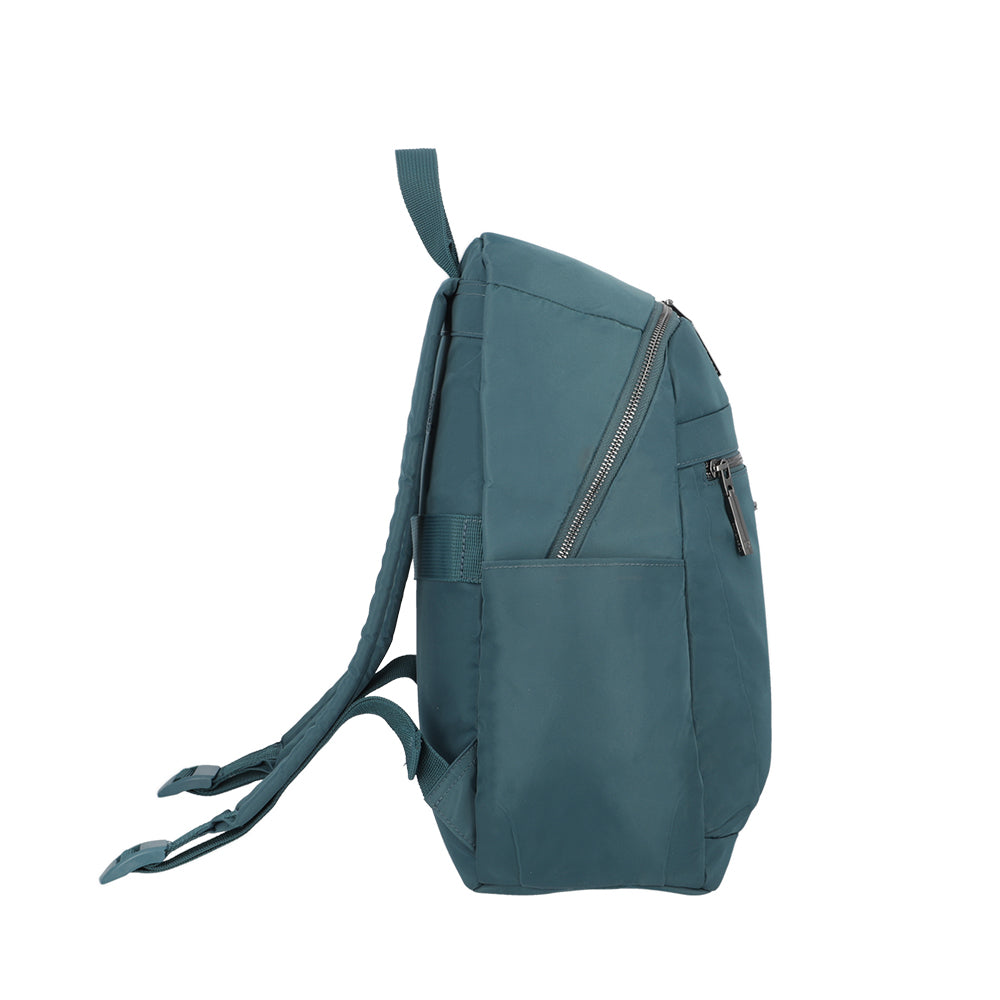 Mochila para notebook mujer County verde 15"