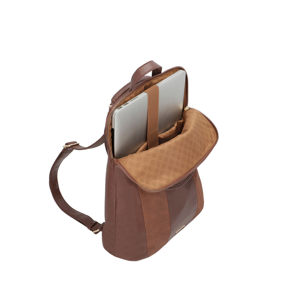 MOCHILA PARA NOTEBOOK SUIZA FW24 CAFÉ XL