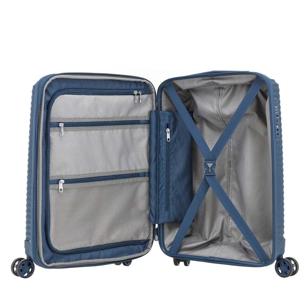 Maleta Varro Spinner  Peac.Blue Cabina 35 Lts