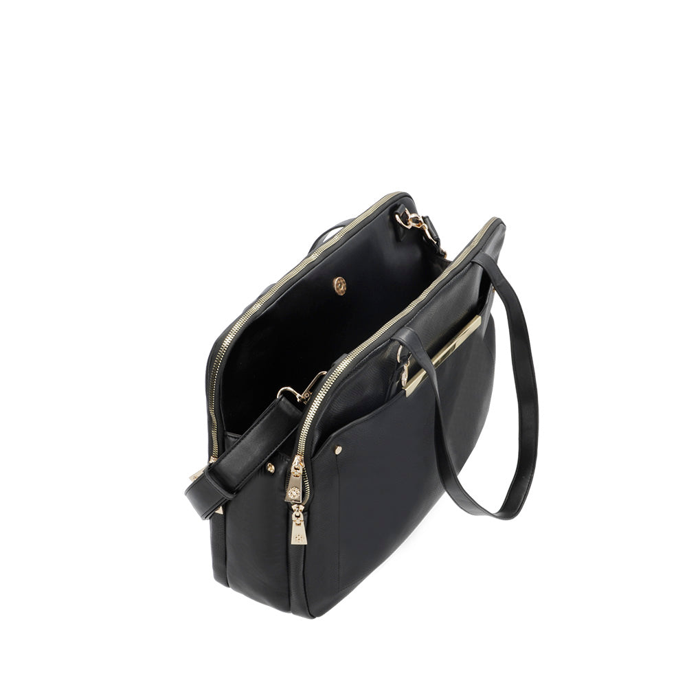 CARTERA PARA NOTEBOOK PADUA FW24 NEGRO L