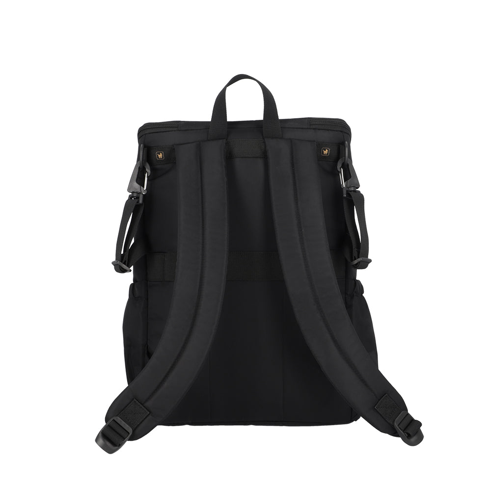 Mochila maternal Parentpack con mudador negra