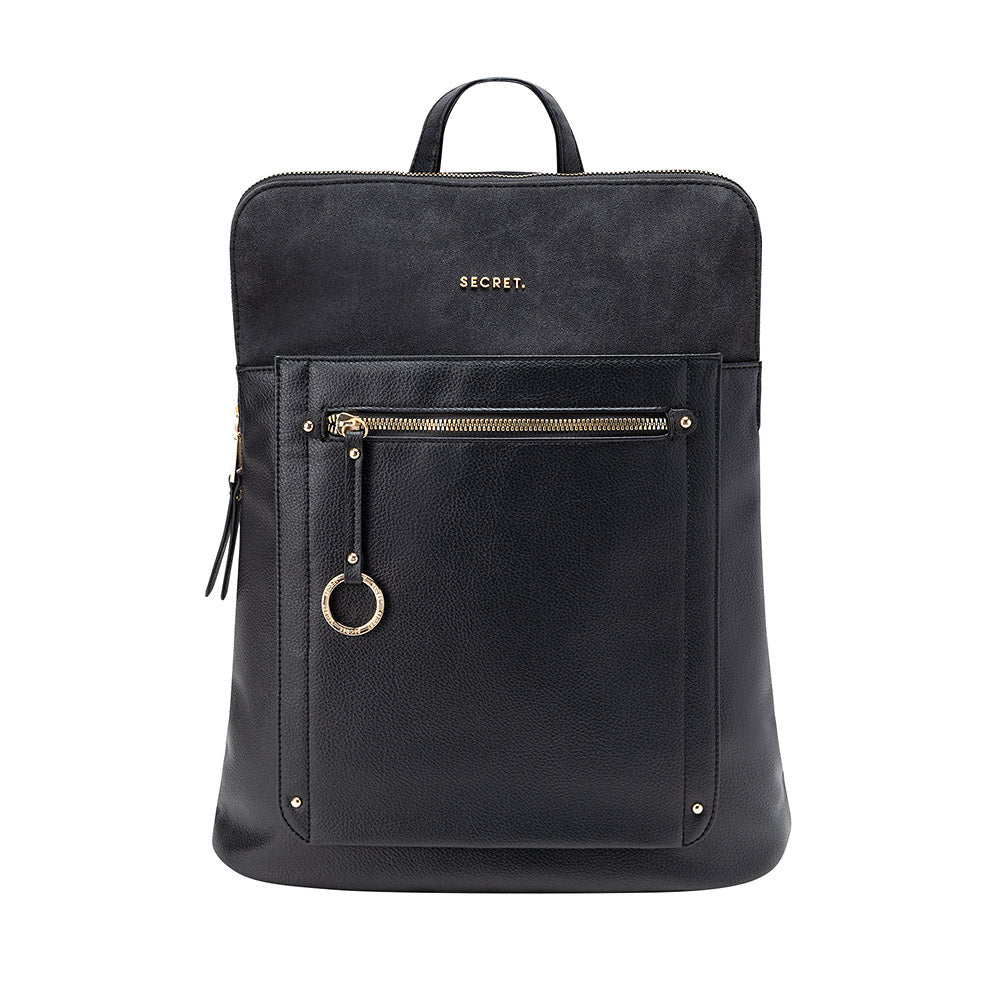 Mochila Para Notebook Lourdes Fw24 Negro XL