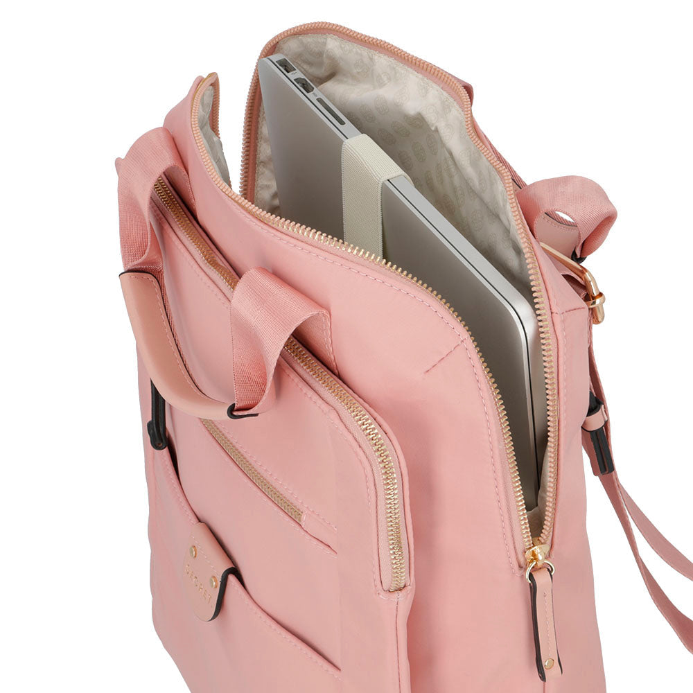 Mochila para notebook Mykonos rosa 14"