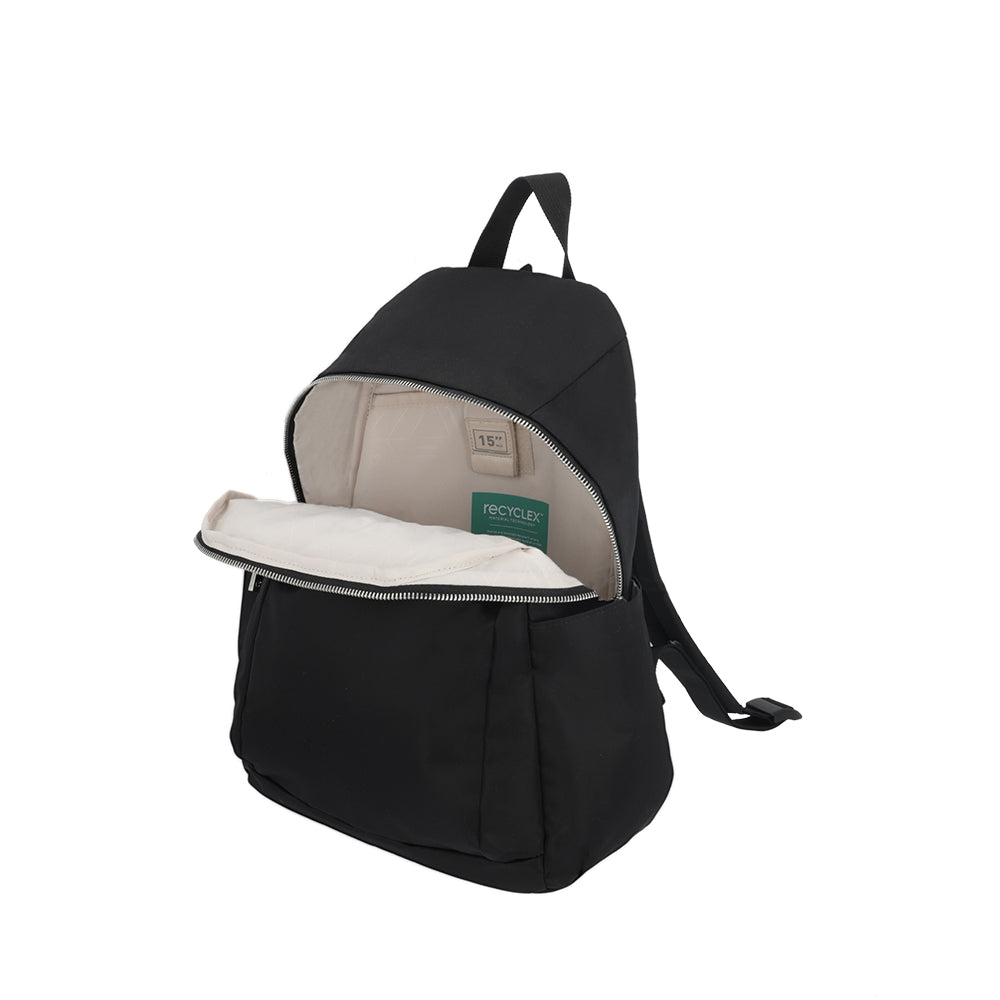 Mochila para notebook mujer County negra 15"
