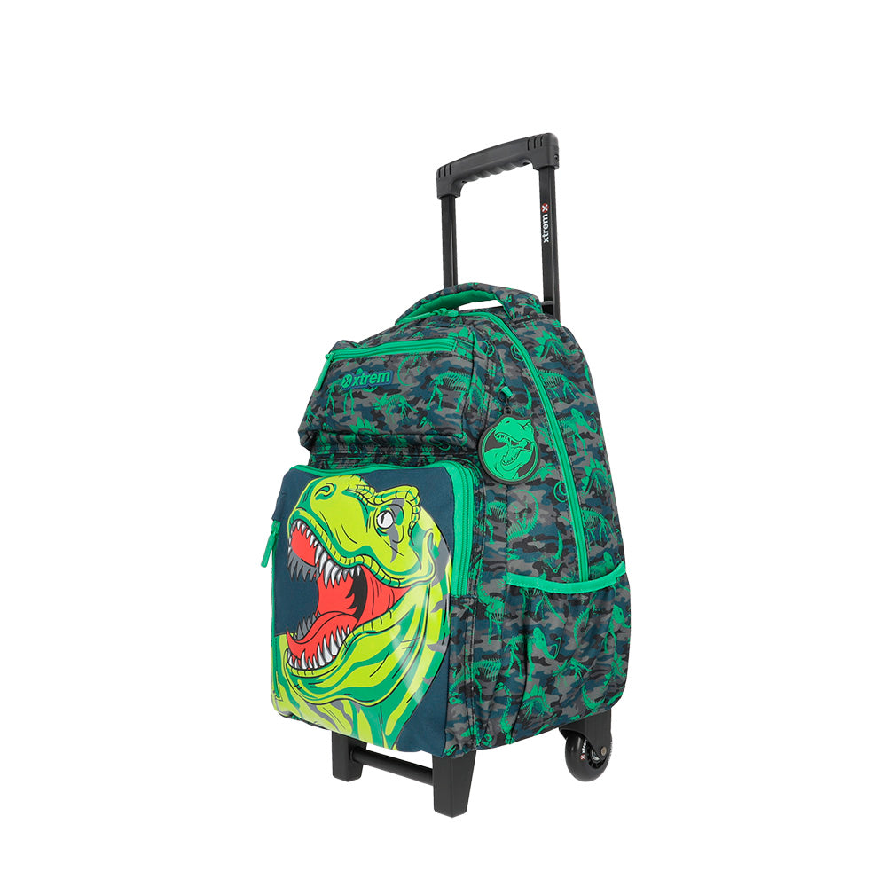 Mochila New Run Pack 4Xt Green Dino M