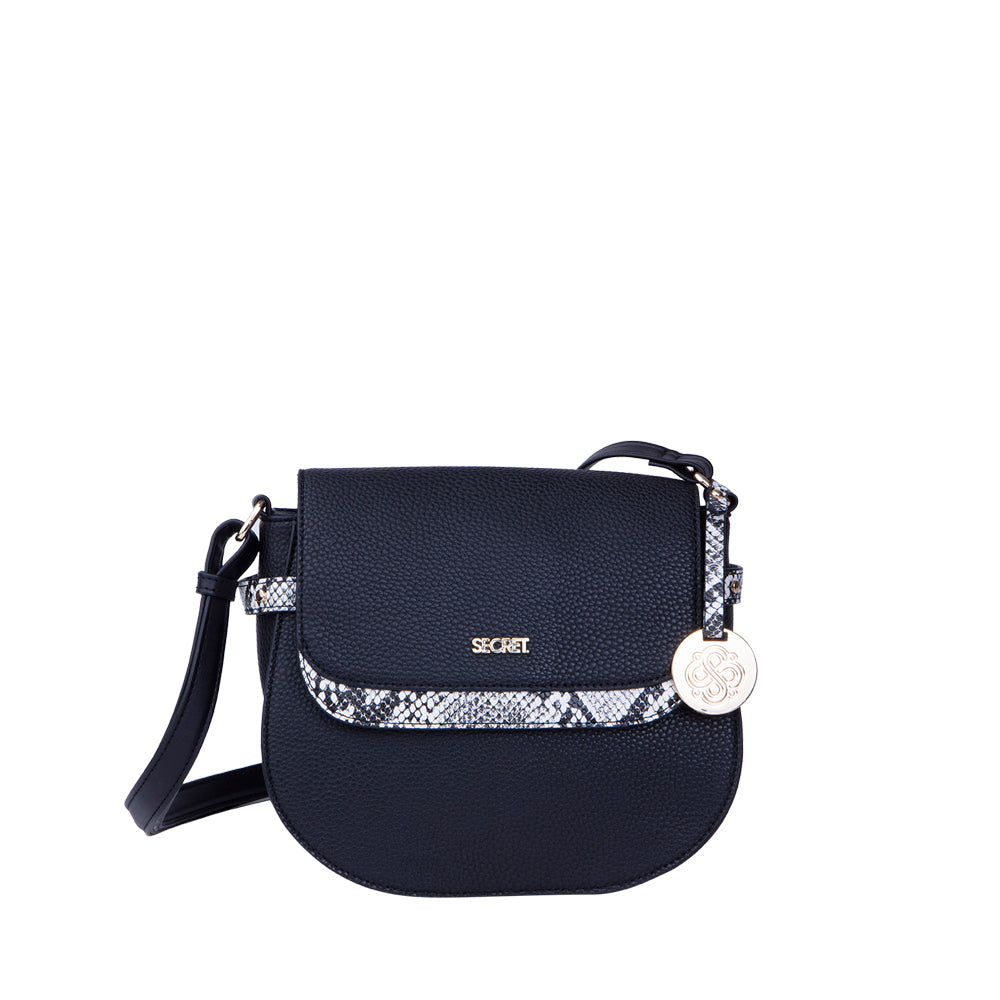 Cartera Clásica Edimburgo Negra