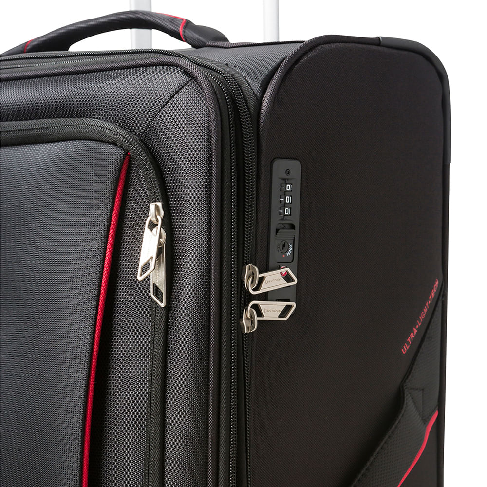 Maleta Vancouver Sx Spinner 24 Black M 69 Lts