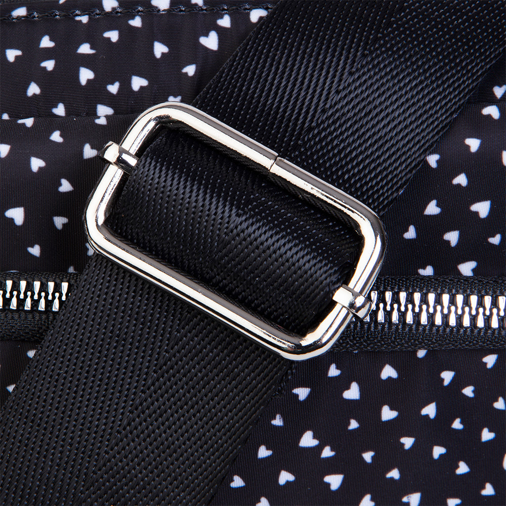 Cartera Fashion Pisa Negra
