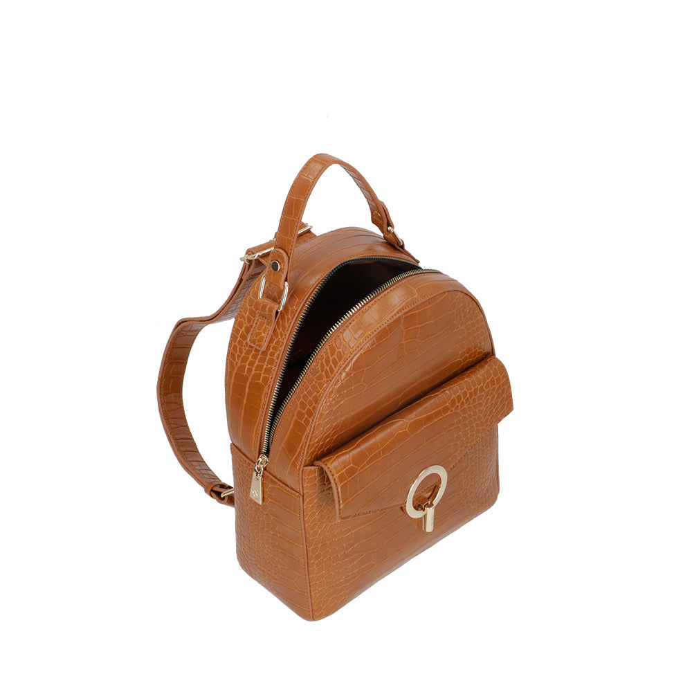 MOCHILA VIENA FW24 CAFÉ MEDIO M