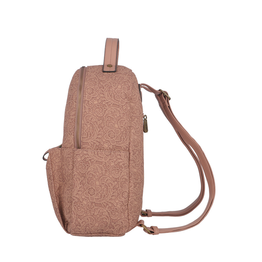 Mochila Mumbai Rosada Grande