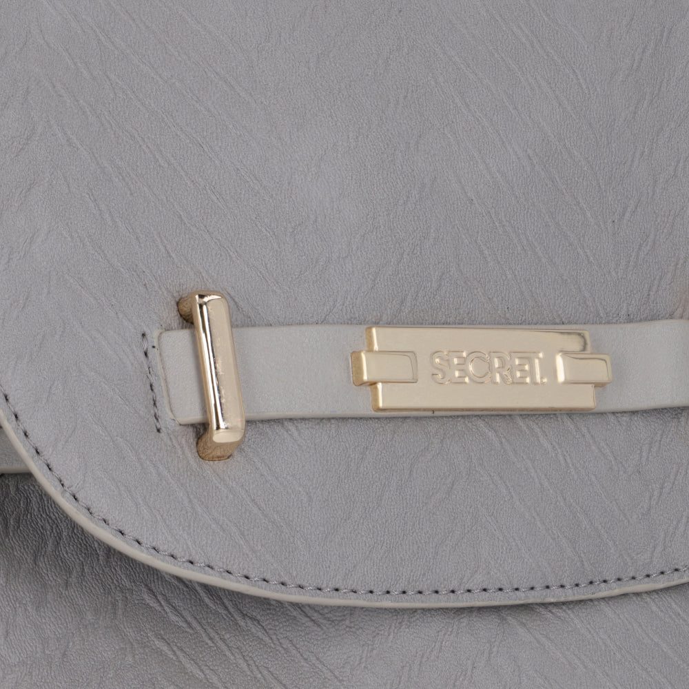 Mochila Kansas Gris Mediana
