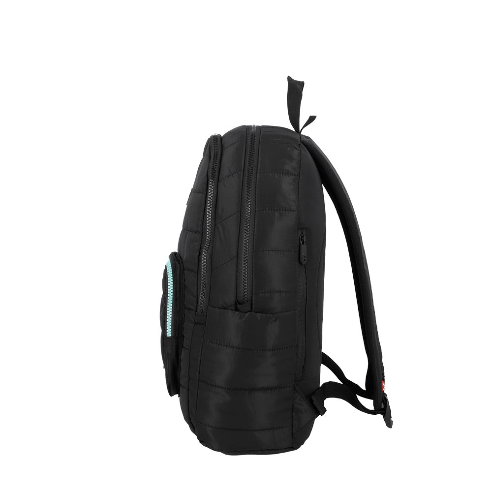 Mochila para notebook 15" de mujer Hamilton negra/agua