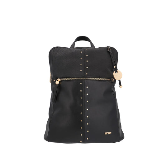Mochila Notebook Mujer Secret Suiza Negra XL