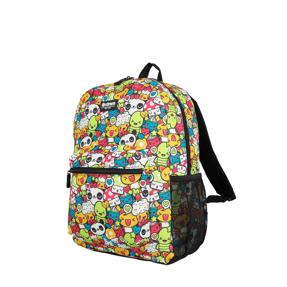 Mochila Triple Pack 4Xt Black Animals M