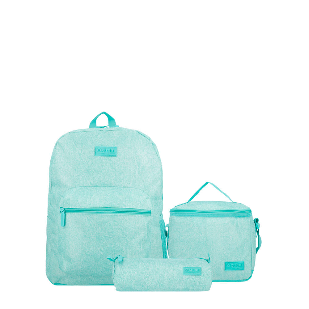 Mochila Triple Pack 4Xt Mint Denim M