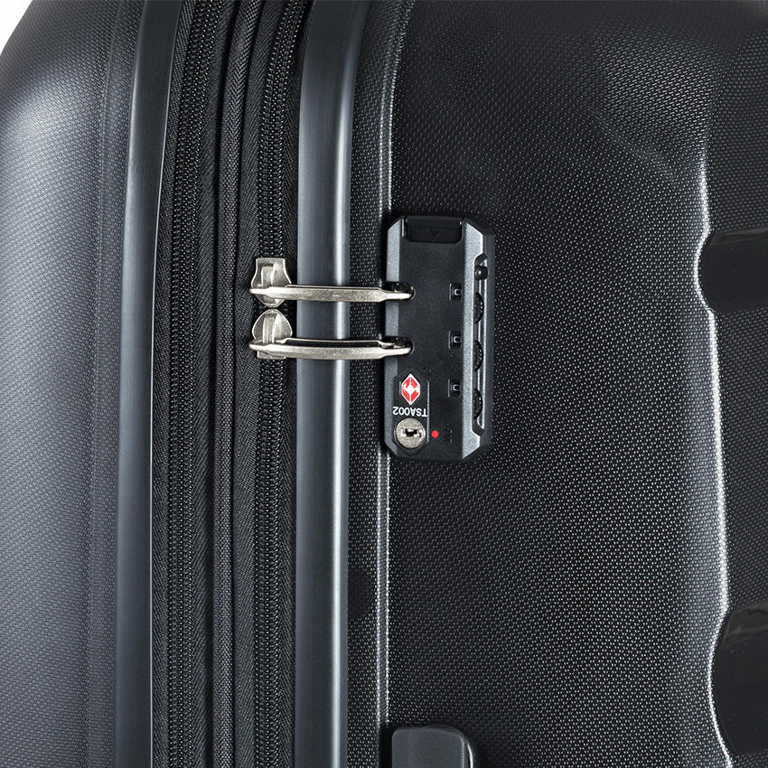 Maleta Rígida Super Strong Spinner Tsa Expandible 581 Negro Cabina