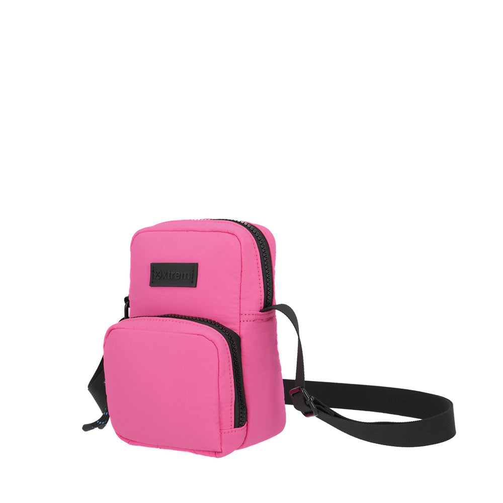 Cartera bandolera Ava rosada XS