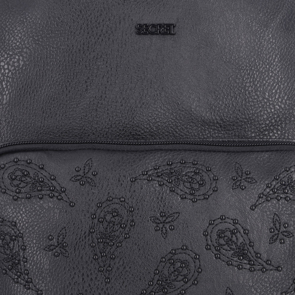 Mochila Oxford Negra Grande