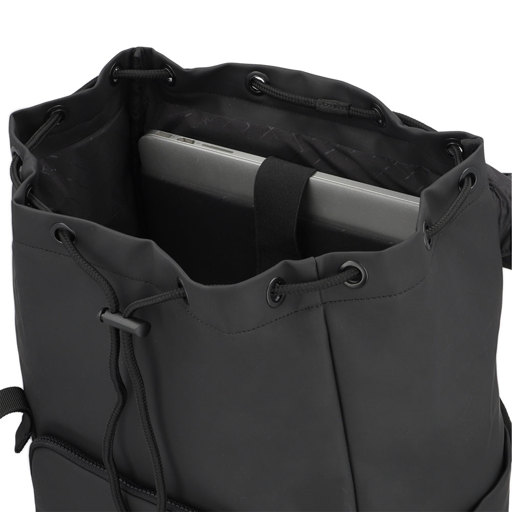 Mochila para notebook mujer Wanda negra 17"