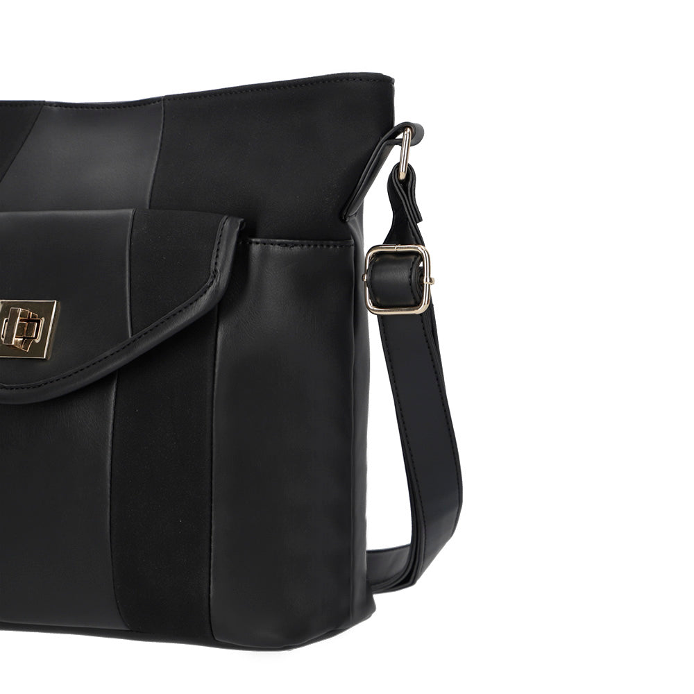 BANDOLERA SUIZA FW24 NEGRO M