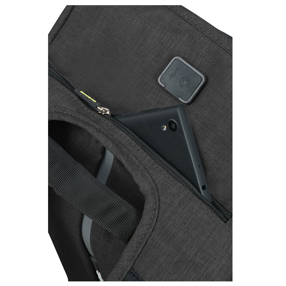 Mochila Securipak 15.6" Black Steel