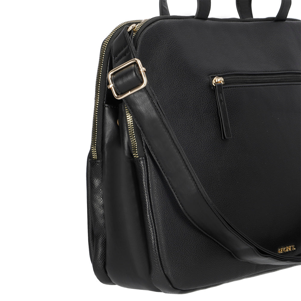 CARTERA PARA NOTEBOOK PADUA FW24 NEGRO L