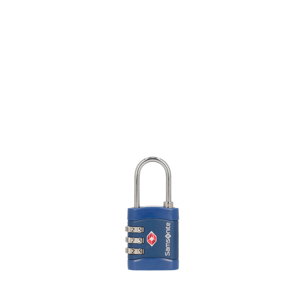 Candado para maleta TSA Global TA azul