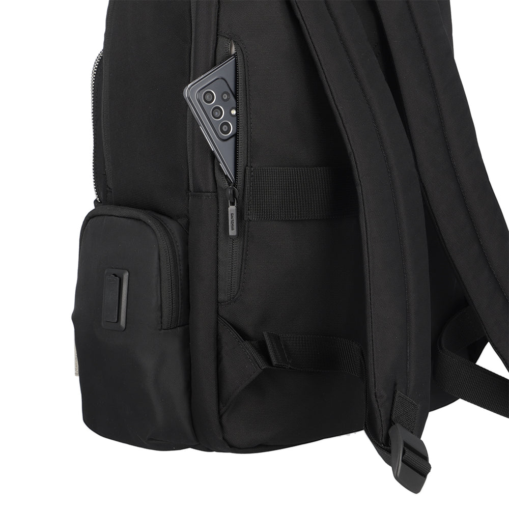 Mochila para notebook mujer Uptown Chic negra 15"