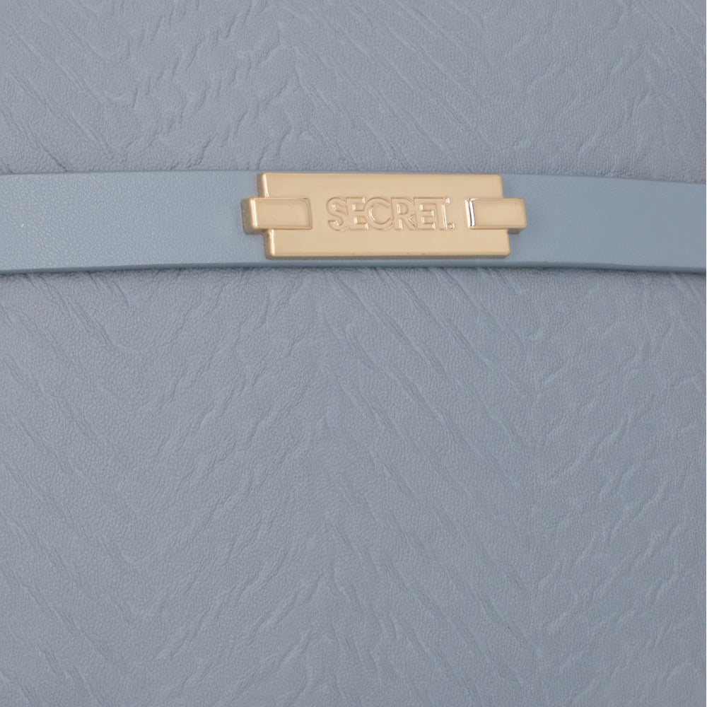 Cartera Bandolera Kansas Azul Celeste Pequeña
