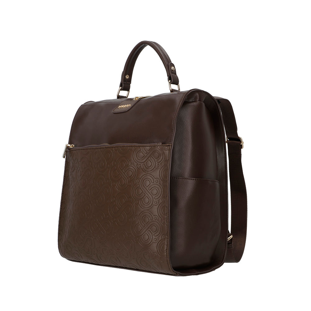 MOCHILA AMBERES FW24 CAFÉ L