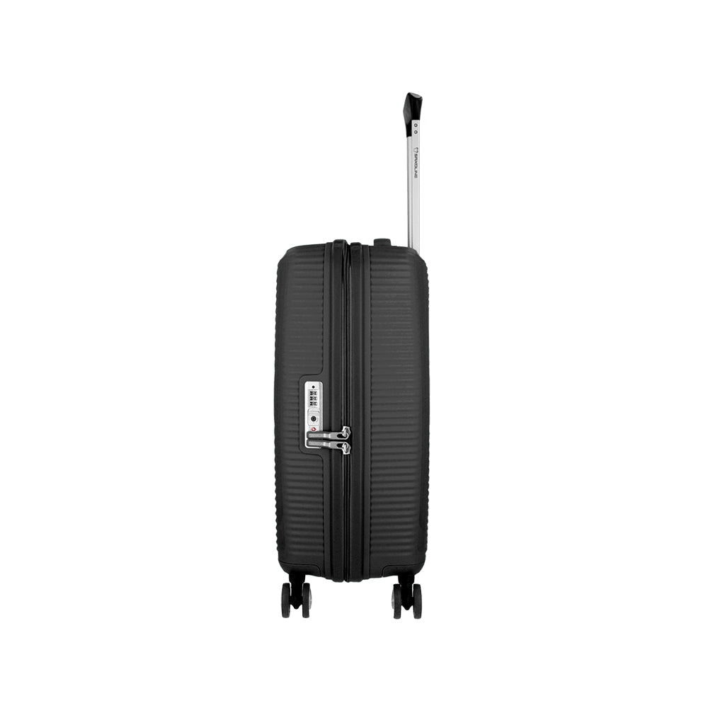 Maleta Rígida Disc O Spinner 55/20 Negro Cabina