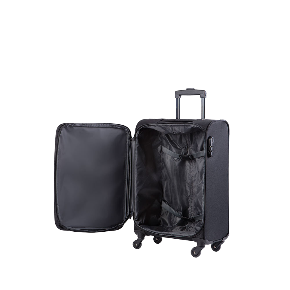 Maleta Frankfurt Black Cabina 42 Lts