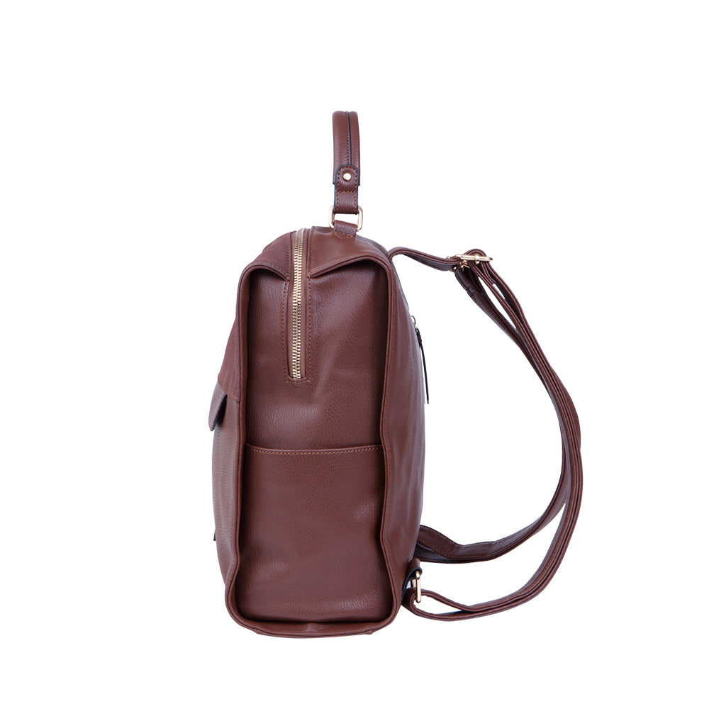Mochila Clásica Lourdes Café