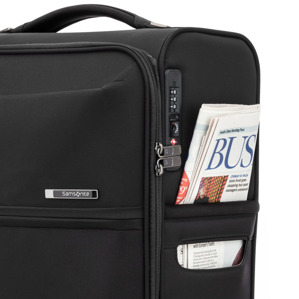 Maleta 72H Dlx 55/20 Black Cabina 31,48 Lts